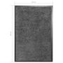 Voir la diapositive 6 : VIDAXL Paillasson lavable Anthracite 40x60 cm