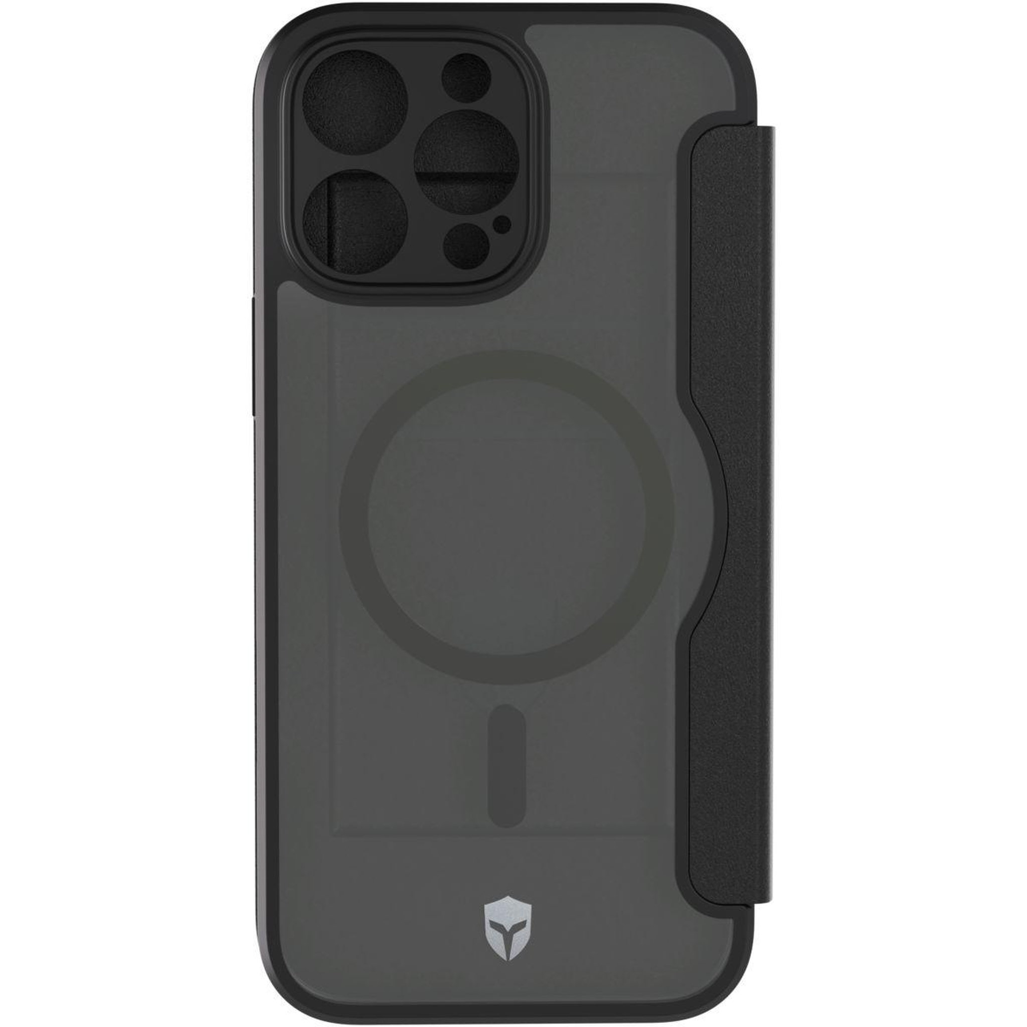 Voir la diapositive 3 : FORCE CASE Coque étui iPhone 16 pro Max MagSafe renforcé Noir