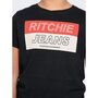 Ritchie t-shirt col rond pur coton jadamix-j