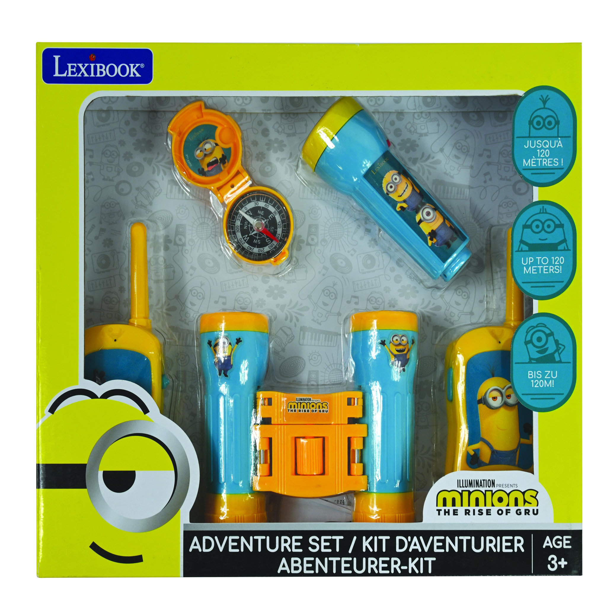 Voir la diapositive 6 : Lexibook Kit d'aventurier Les Minions