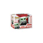 Funko Figurine Funko Pop Star Wars Mando Holiday Grogu Pram