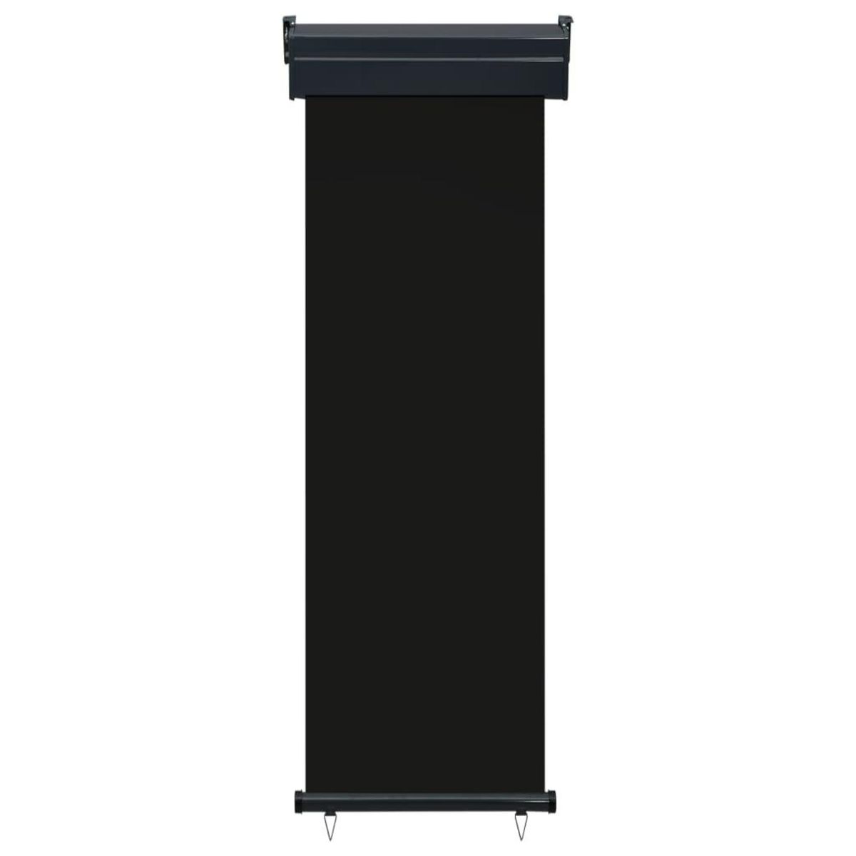 VIDAXL Auvent lateral de balcon 65x250 cm noir