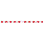 Voir la diapositive 3 : VIDAXL Tissu de remplacement de cantonniere d'auvent rouge blanc 3,5 m