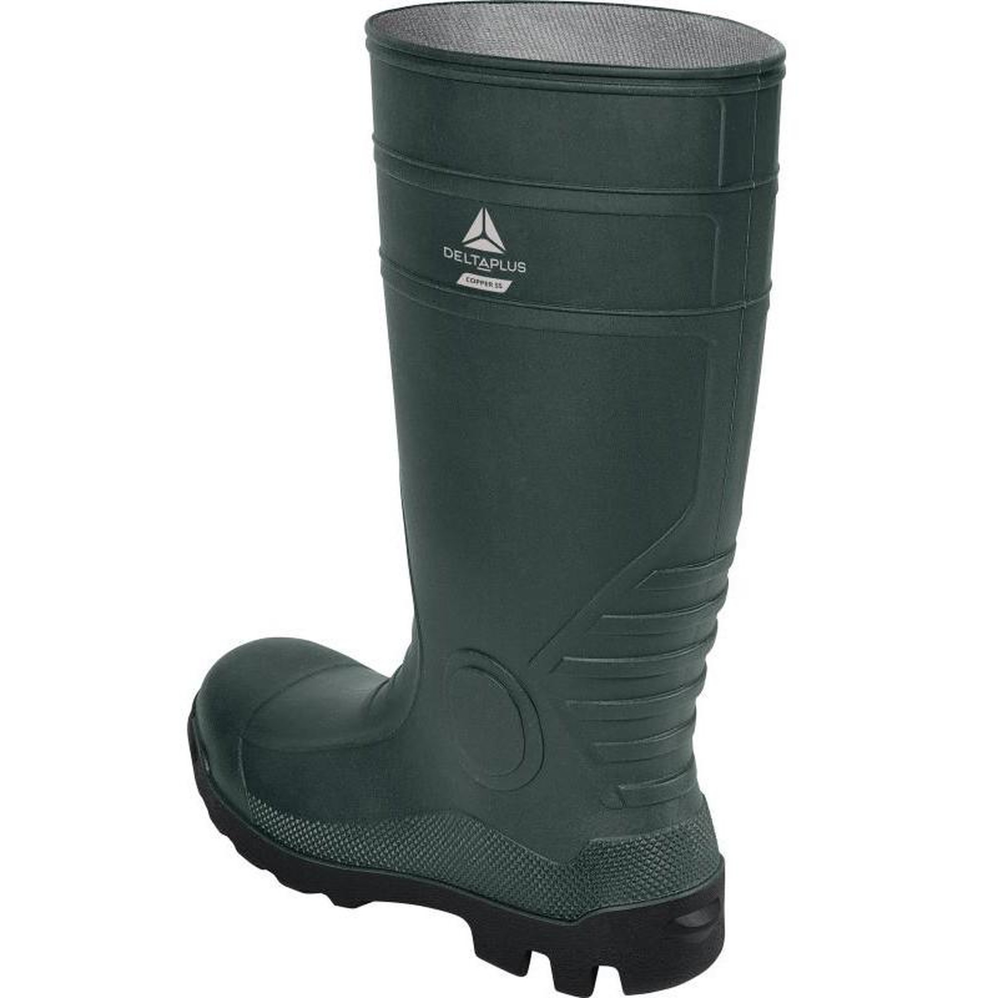 Voir la diapositive 2 : Delta Plus Botte de sécurité PVC COPPER S5 SRA vert P47 DELTA PLUS COPPES5VE47