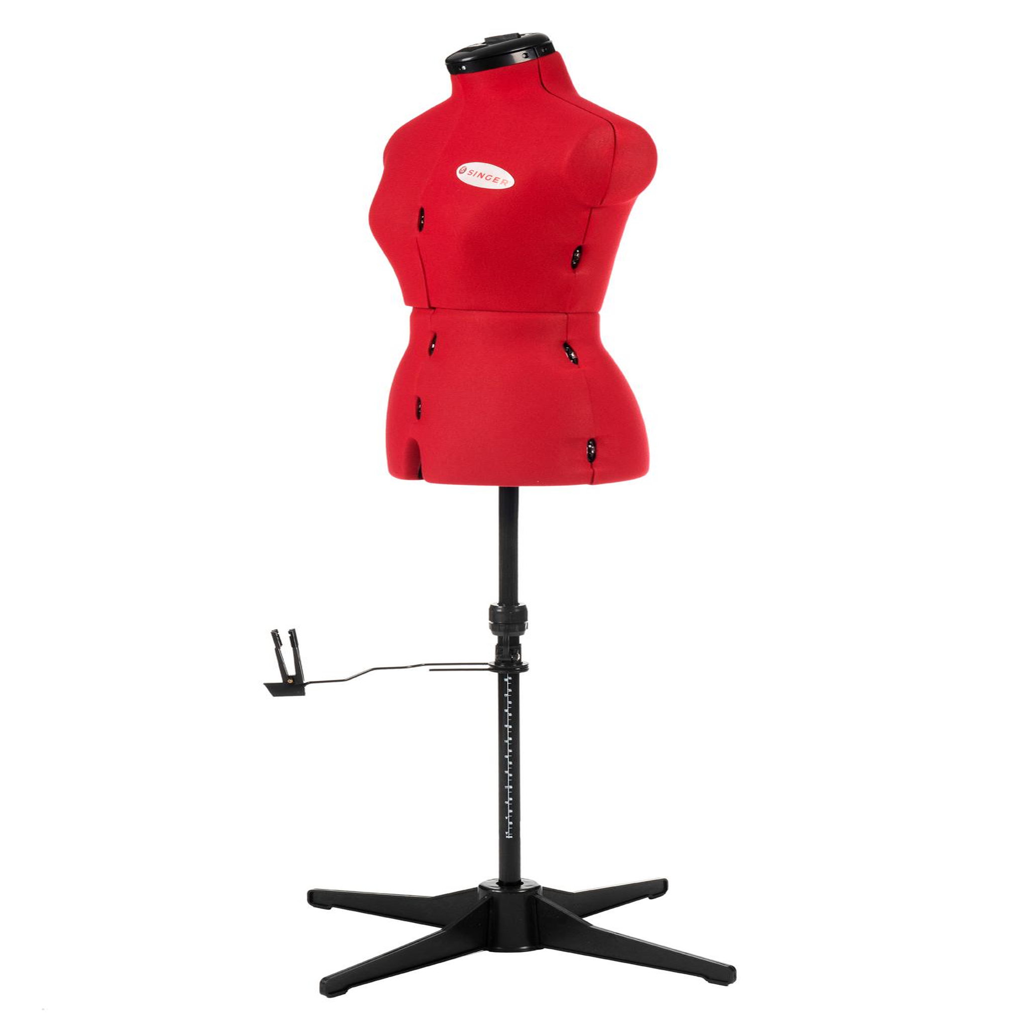 Voir la diapositive 2 : Singer Mannequin de couture sur pied buste de couture réglable SINGER FG952
