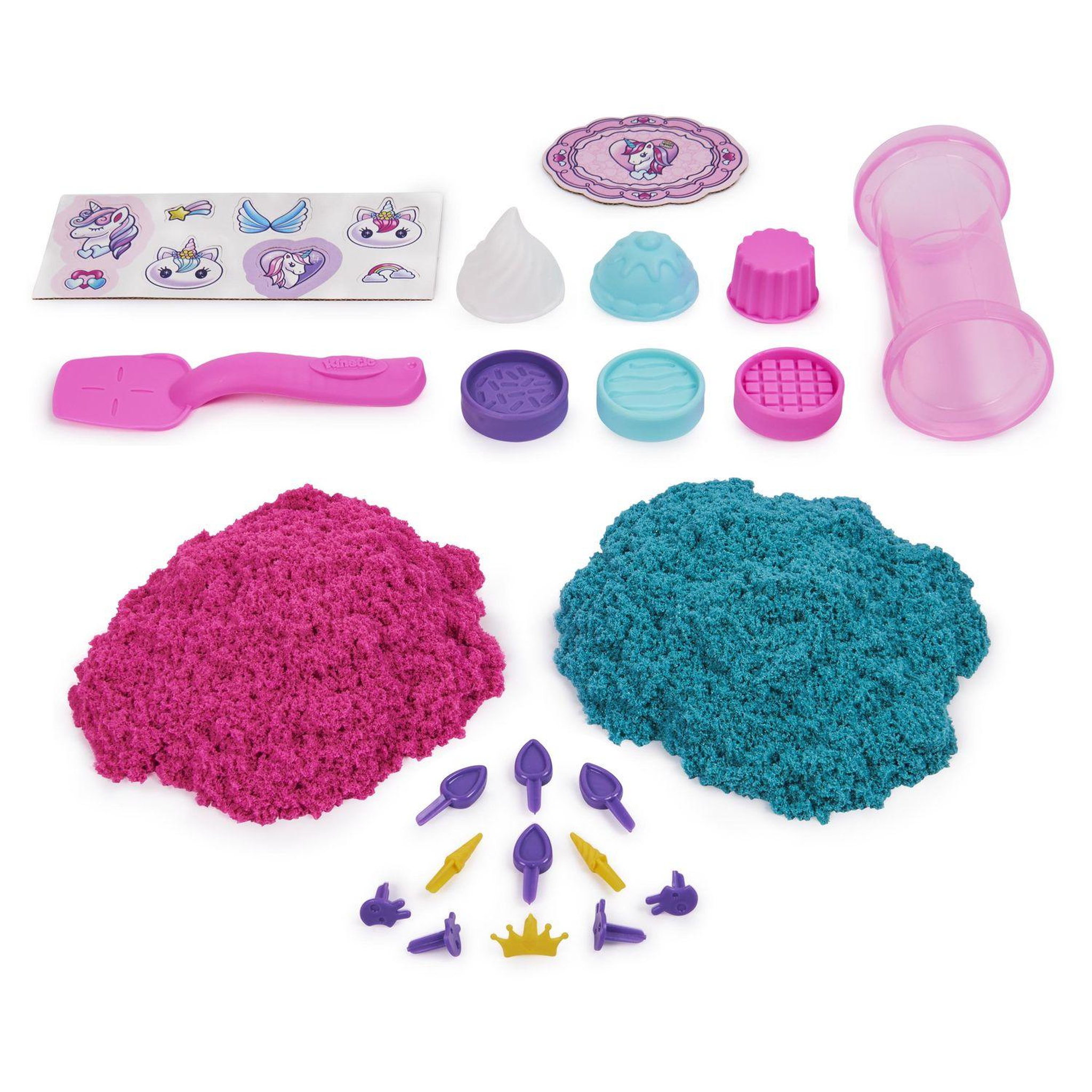 Voir la diapositive 3 : SPIN MASTER COFFRET PATISSERIE LICORNE 453 G Kinetic Sand