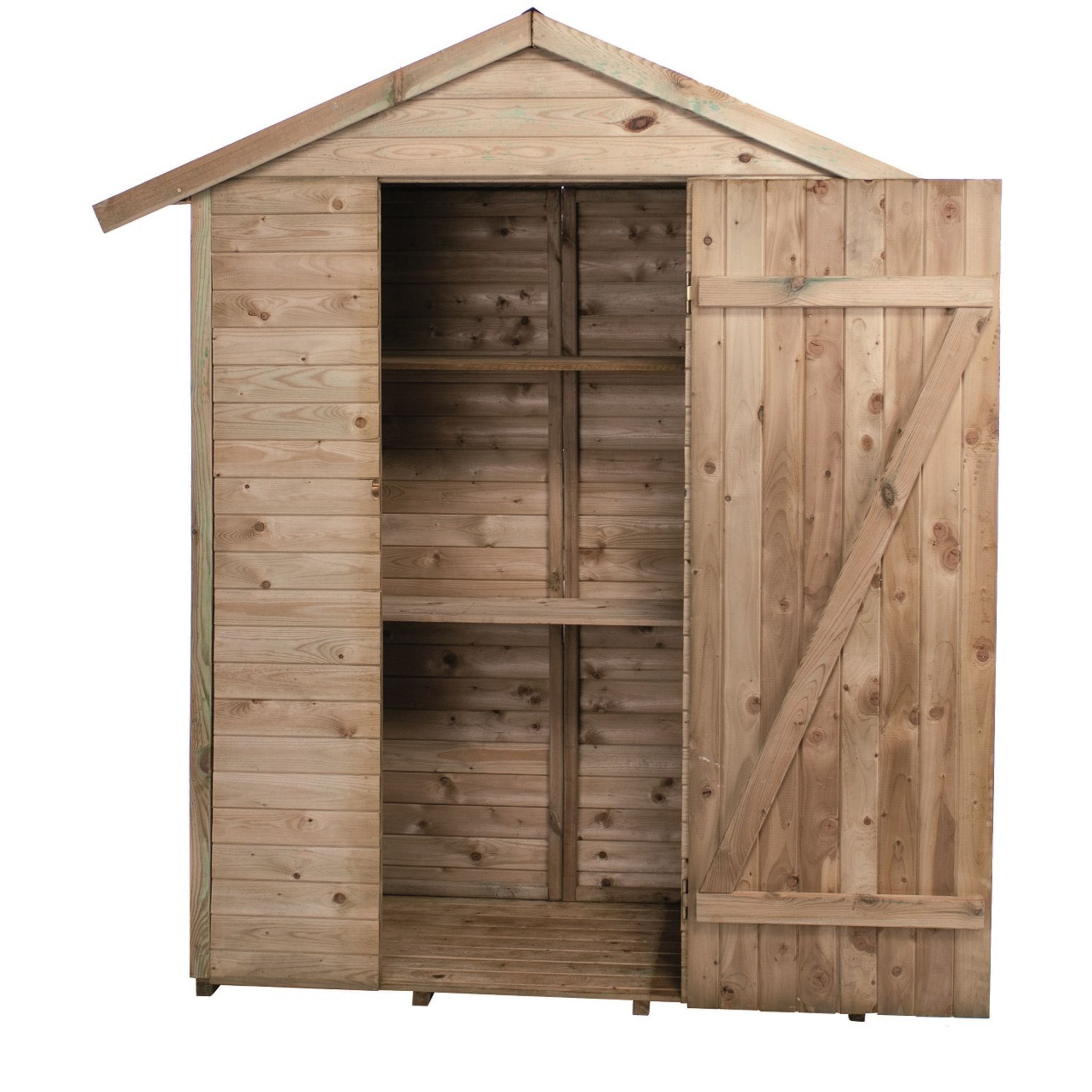 Forest Style Armoire de jardin bois - Autoclavé - 1,1m² - LEO