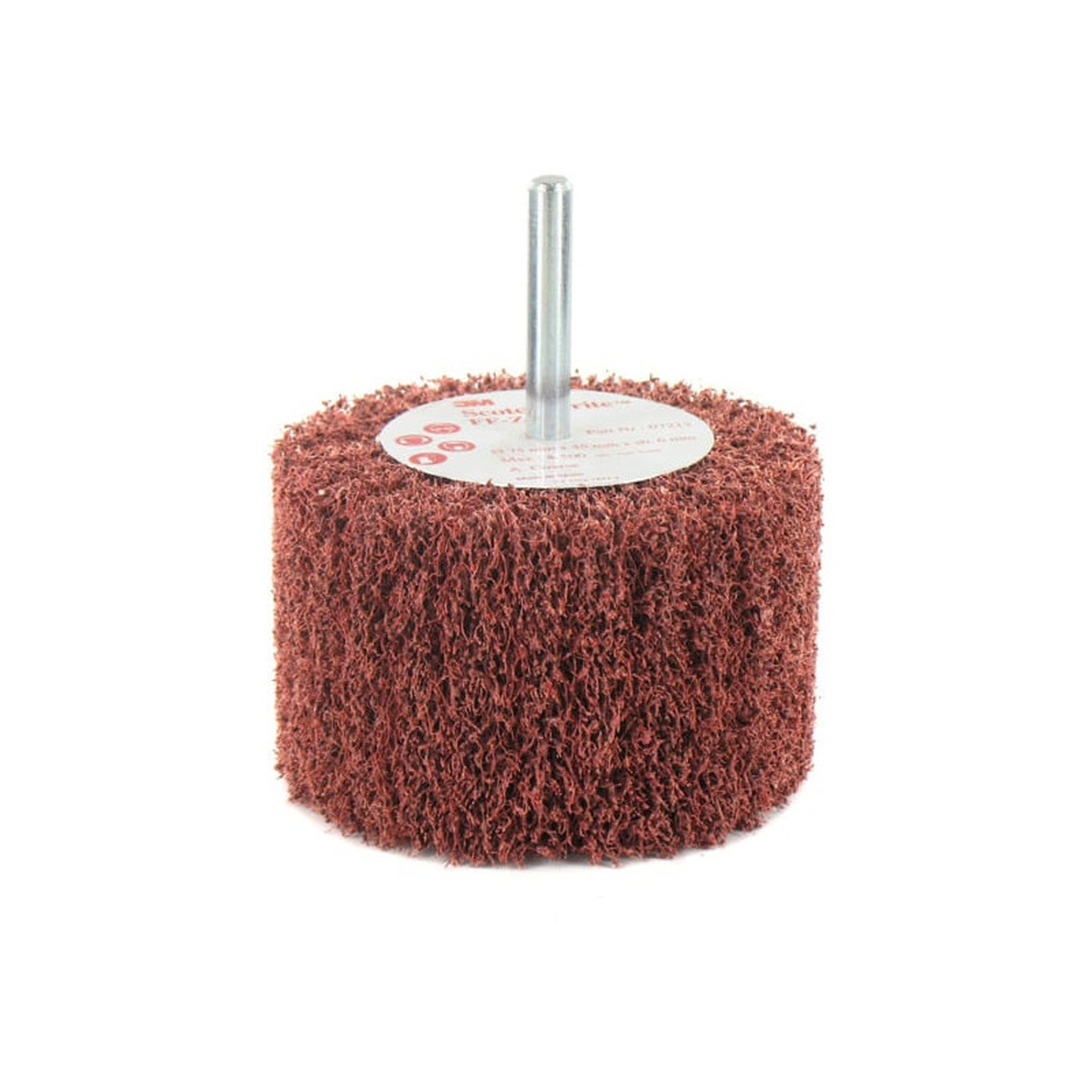Voir la diapositive 2 : 3M Brosse 3M scotch-brite FF-ZS coarse diamètre 75 mm x 1
