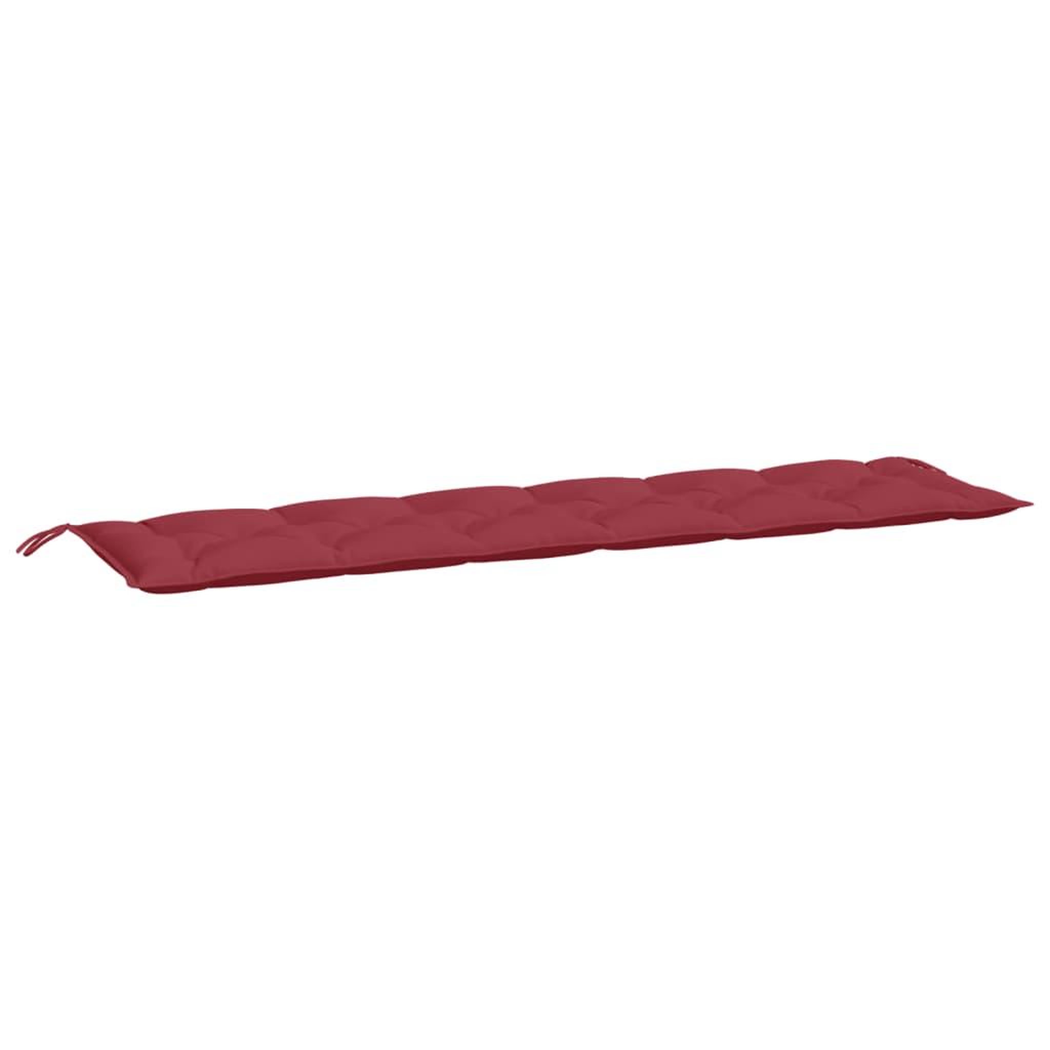 Voir la diapositive 4 : VIDAXL Coussins de banc de jardin lot de 2 rouge bordeaux tissu Oxford