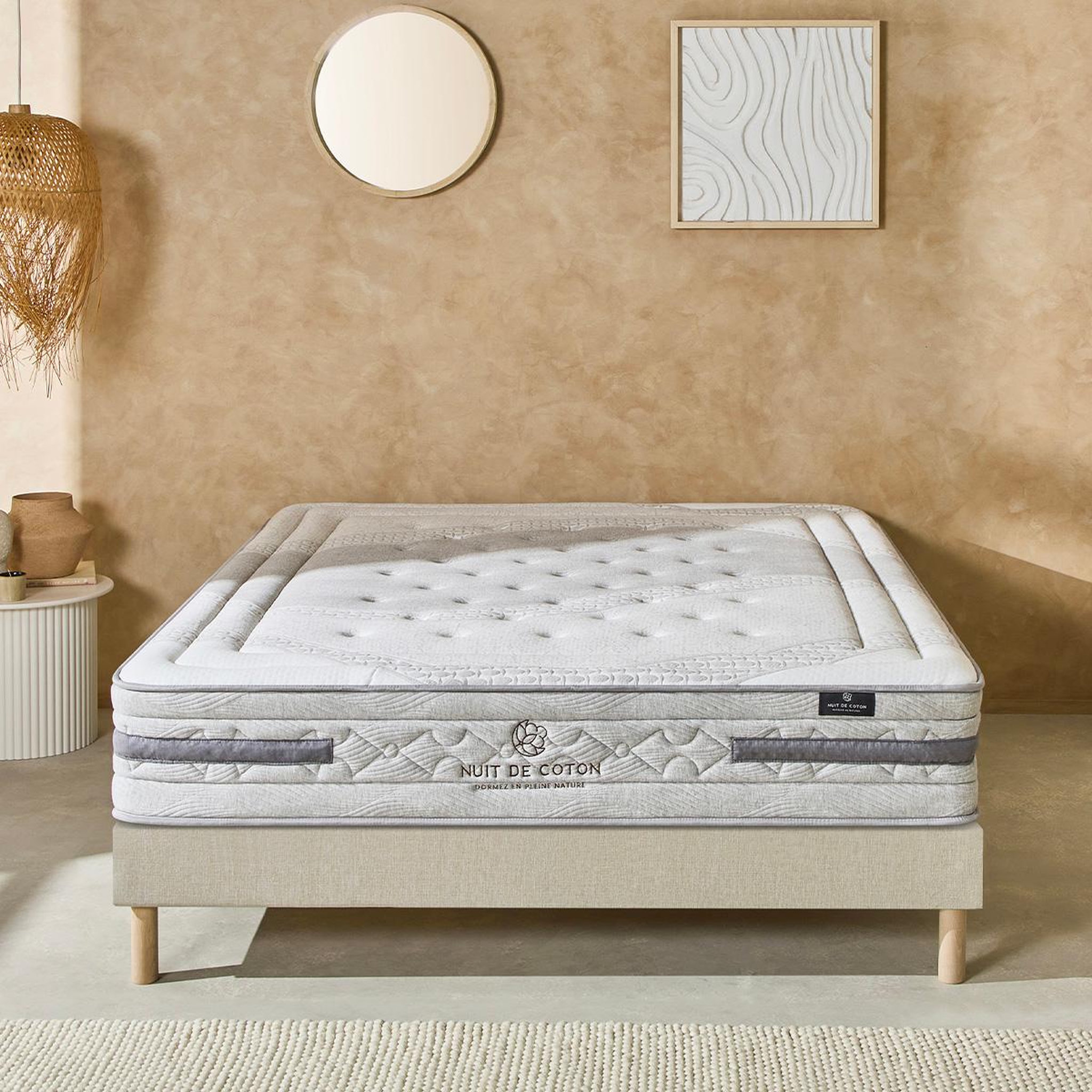 Voir la diapositive 2 : NUIT DE COTON Nuit de coton | matelas serenade | ressorts ensachés