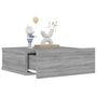Voir la diapositive 5 : VIDAXL Tables de chevet flottantes 2 pcs Sonoma gris 40x30x15 cm