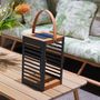 Voir la diapositive 5 : Lumisky Lanterne solaire FERIAN Noir Metal H35cm