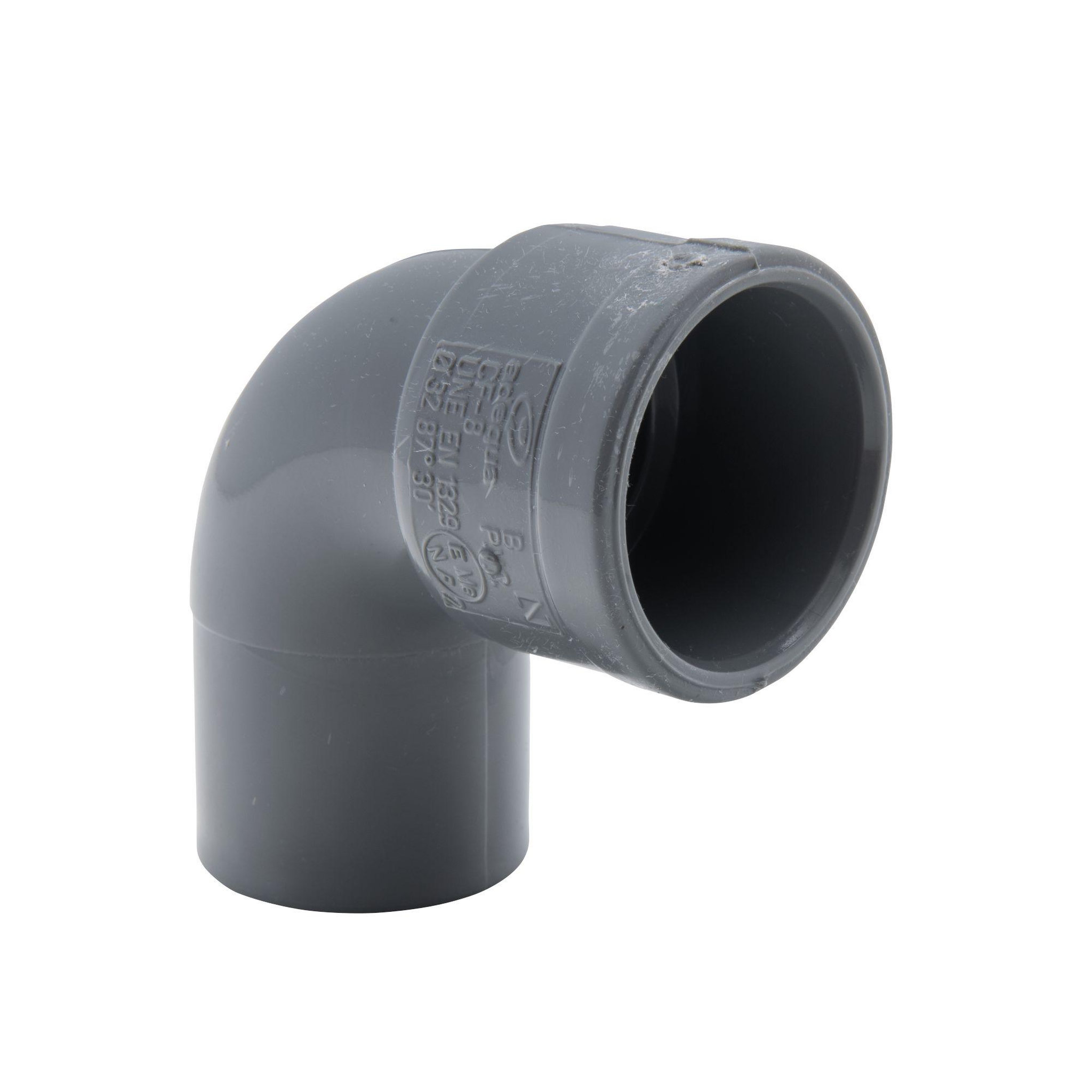 Voir la diapositive 4 : Jardibric Coude mâle-femelle 87° 30° ø32mm sfc