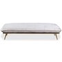 Voir la diapositive 4 : Paris Prix Canapé Convertible en Velours  Floran  182cm Beige