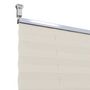 Voir la diapositive 5 : VIDAXL Store plisse 50x150 cm Creme