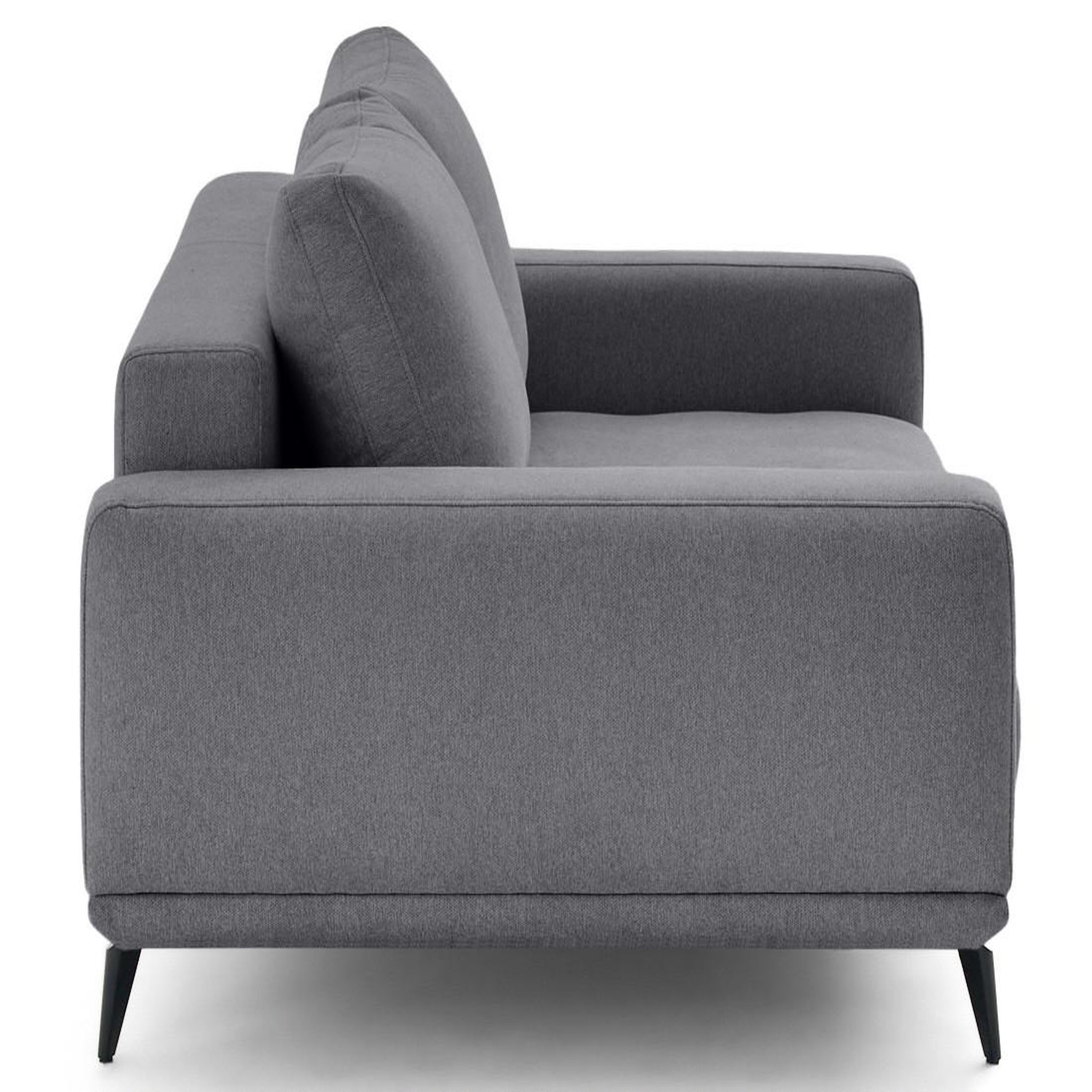 Voir la diapositive 6 : LISA DESIGN Vicence - canapé droit 2 places en tissu