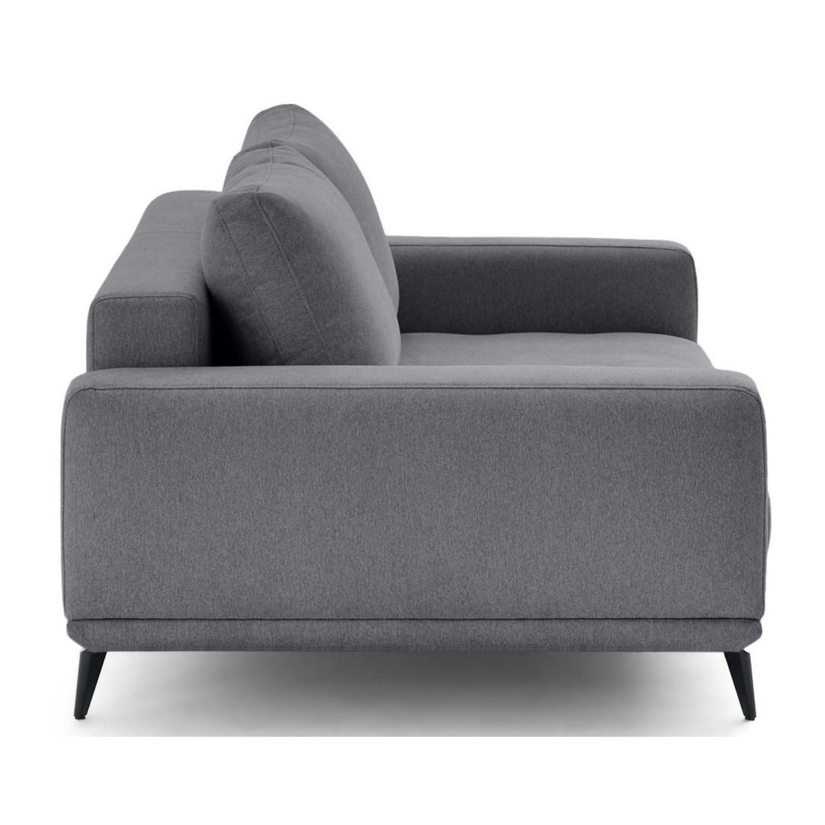 LISA DESIGN Vicence - canapé droit 2 places en tissu