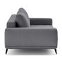 Voir la diapositive 6 : LISA DESIGN Vicence - canapé droit 2 places en tissu
