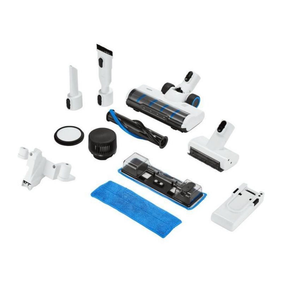 Medion MEDION P350 - Aspirateur Balai sans Fil - Puissance 24 kPa / 350W - Capteur de poussiere - HEPA H13 - Ecran Tactile LED