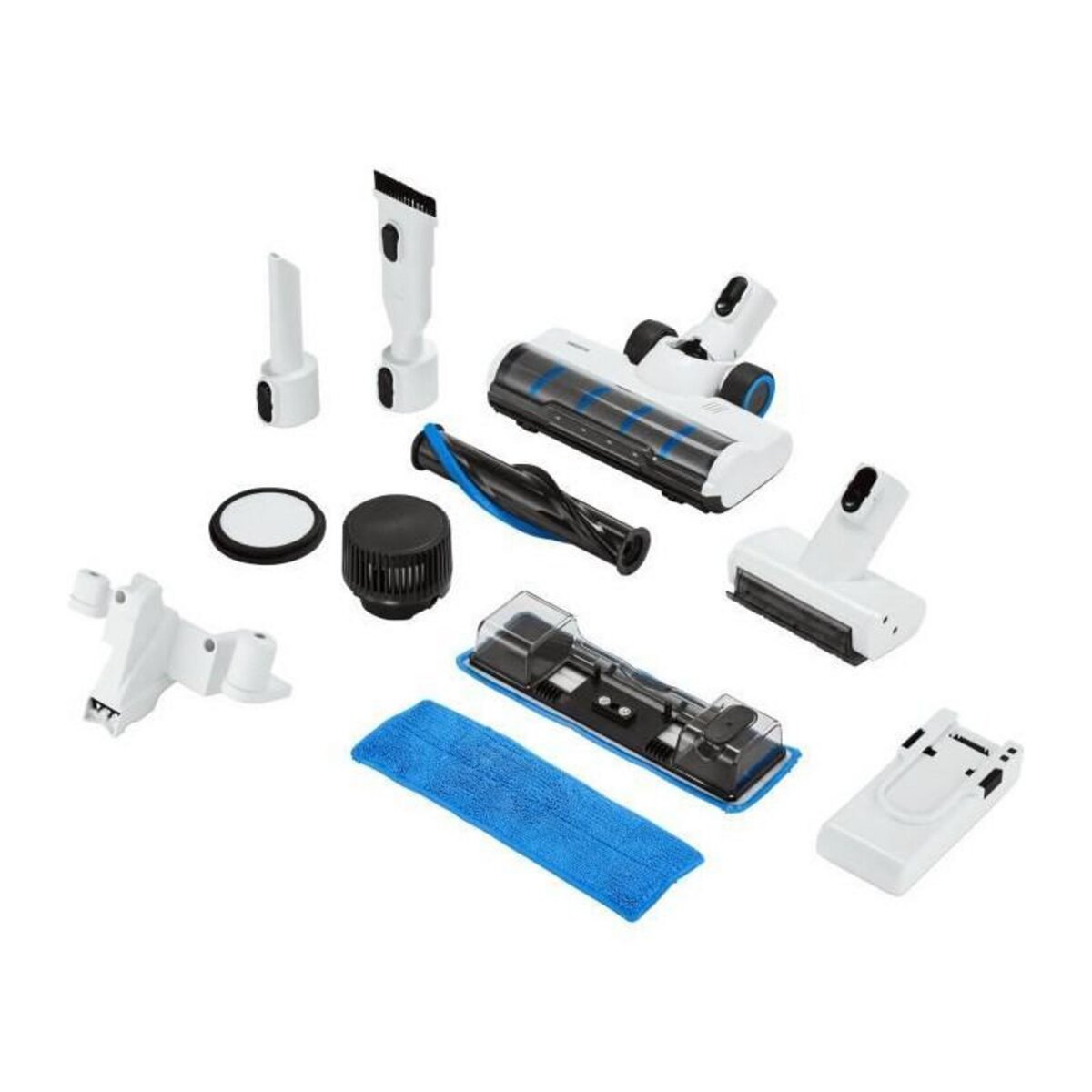 Medion MEDION P350 - Aspirateur Balai sans Fil - Puissance 24 kPa / 350W - Capteur de poussiere - HEPA H13 - Ecran Tactile LED