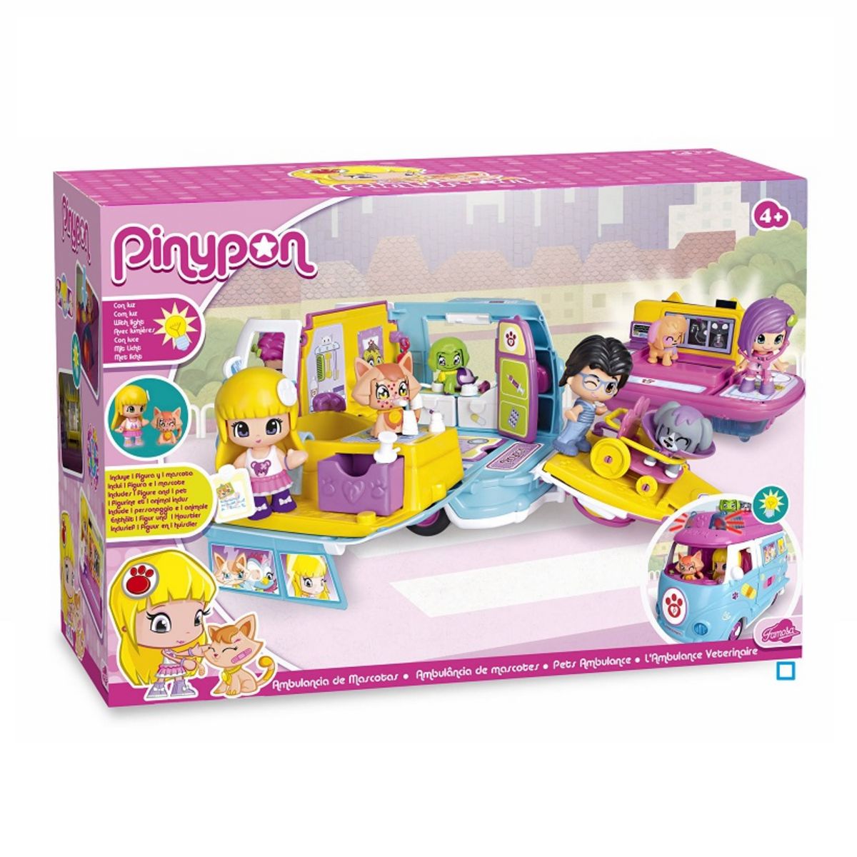 FAMOSA Pinypon l'Ambulance Vétérinaire 