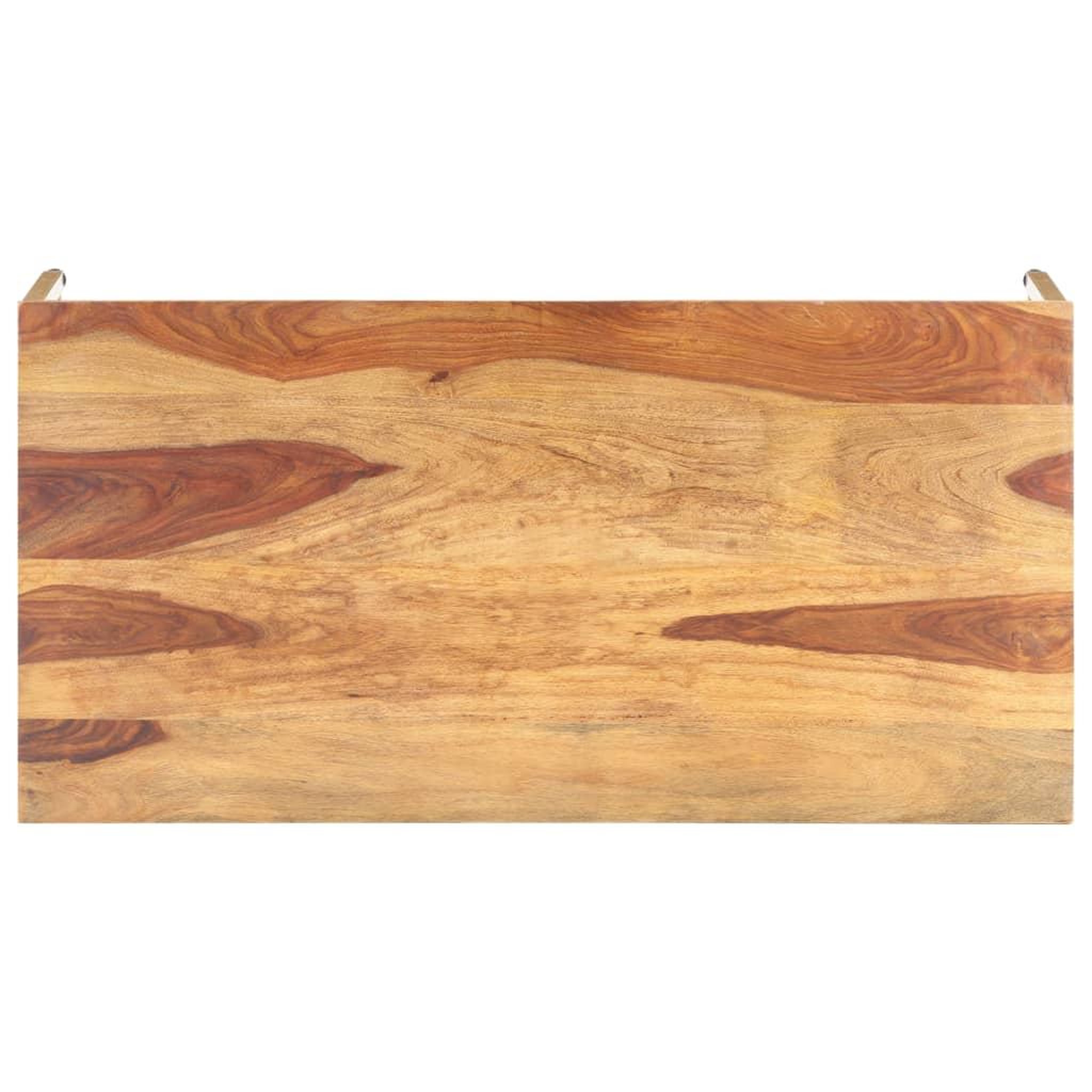 Voir la diapositive 3 : VIDAXL Table basse 120x60x40 cm Bois massif