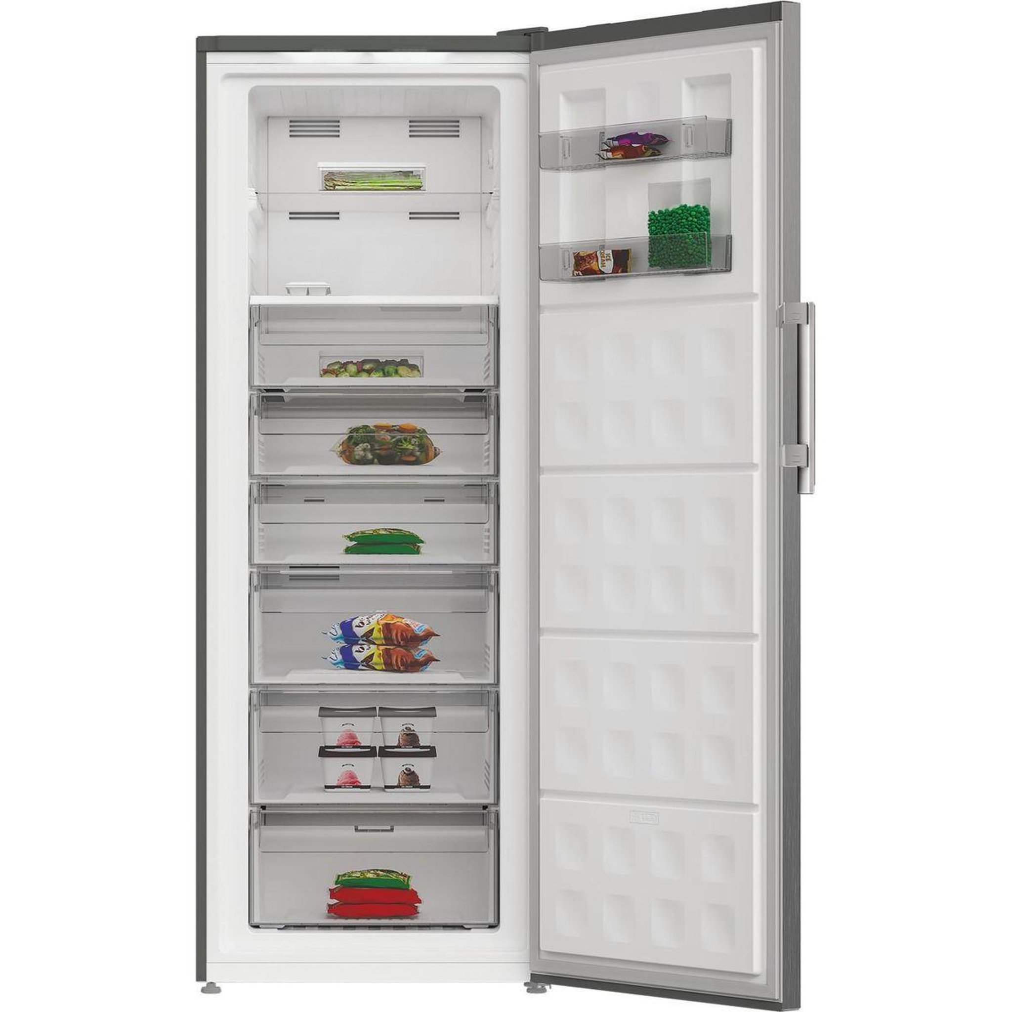 Voir la diapositive 3 : Whirlpool Congélateur armoire whff6404x5e