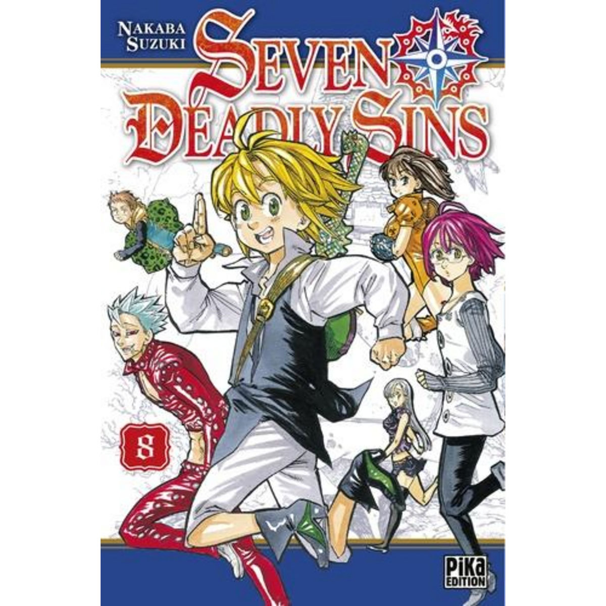 SEVEN DEADLY SINS TOME 8, Suzuki Nakaba