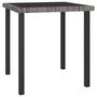 Voir la diapositive 3 : VIDAXL Ensemble a manger de jardin 5 pcs Resine tressee Gris