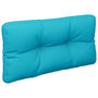 Voir la diapositive 4 : VIDAXL Coussin de palette turquoise 80x40x12 cm tissu
