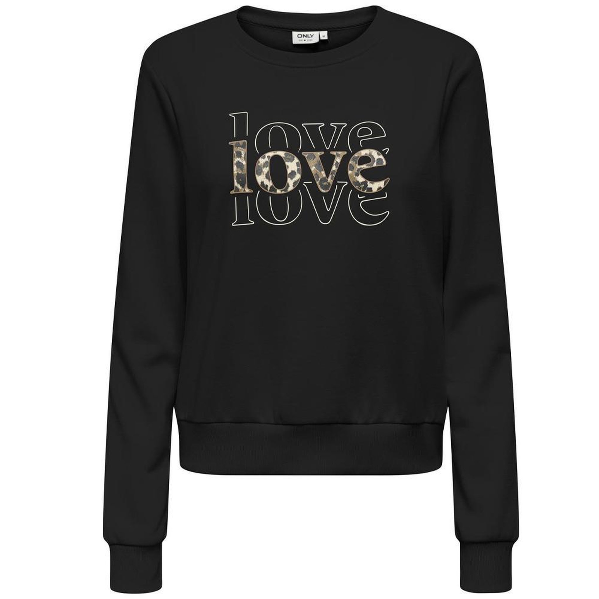 Only Sweat Noir/Marron Femme Only Rubi. Coloris disponibles : Noir