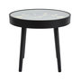 Voir la diapositive 3 : Paris Prix Table d'Appoint Horloge  Lounge  50cm Noir