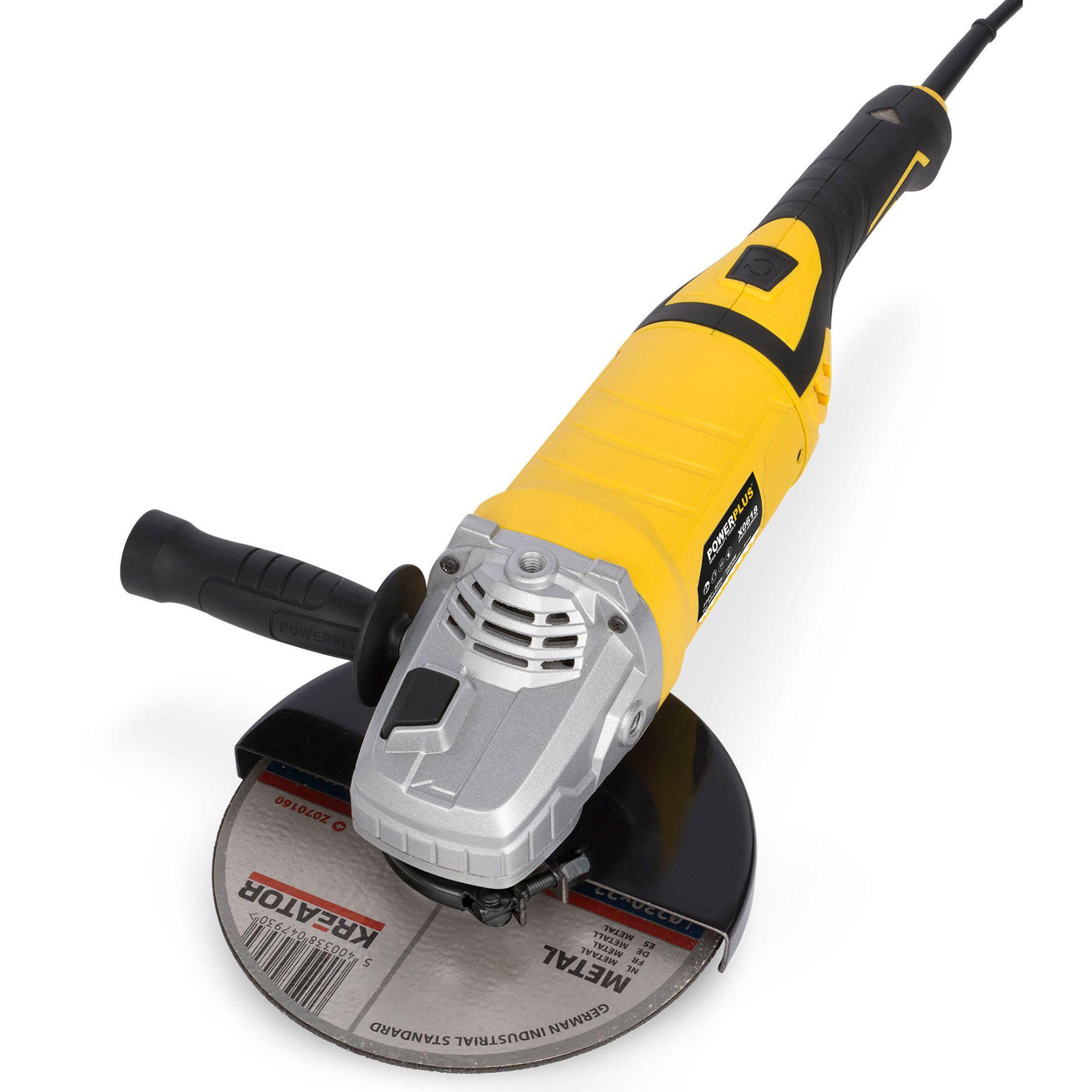 Voir la diapositive 2 : POWERPLUS Meuleuse d'angle pro ø230mm 2500w