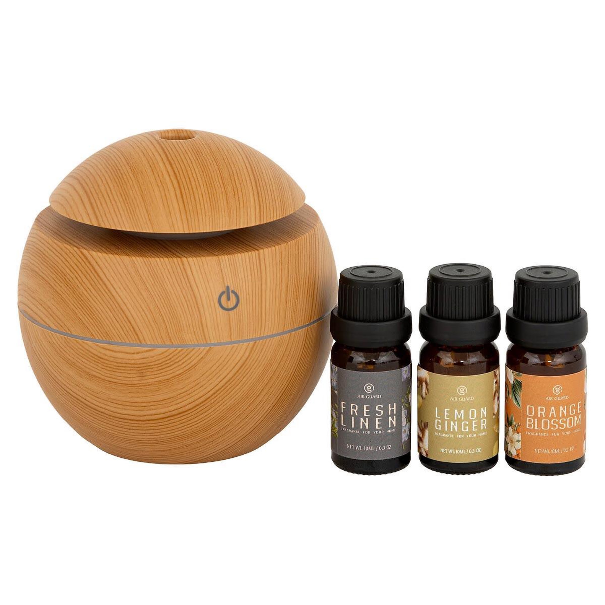 ATMOSPHERA Coffret senteur 4 pièces  giro  10cm naturel