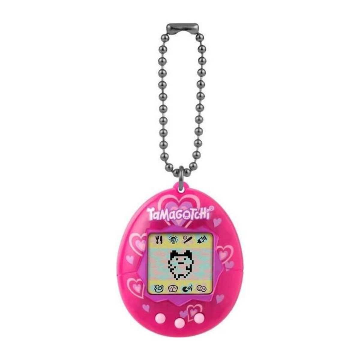 BANDAI BANDAI - Tamagotchi - Tamagotchi original - Lots of love - animal électronique virtuel avec écran couleur, 3 boutons et jeux -