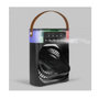 Voir la diapositive 2 : LIVOO Ventilateur brumisateur de table 10w 3 vitesses noir - DOM513N