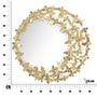 Voir la diapositive 6 : Paris Prix Miroir Mural Design  Butterfly  81cm Or