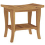 Voir la diapositive 1 : VIDAXL Table d'appoint de salle de bain 50x35x45cm bois de teck solide