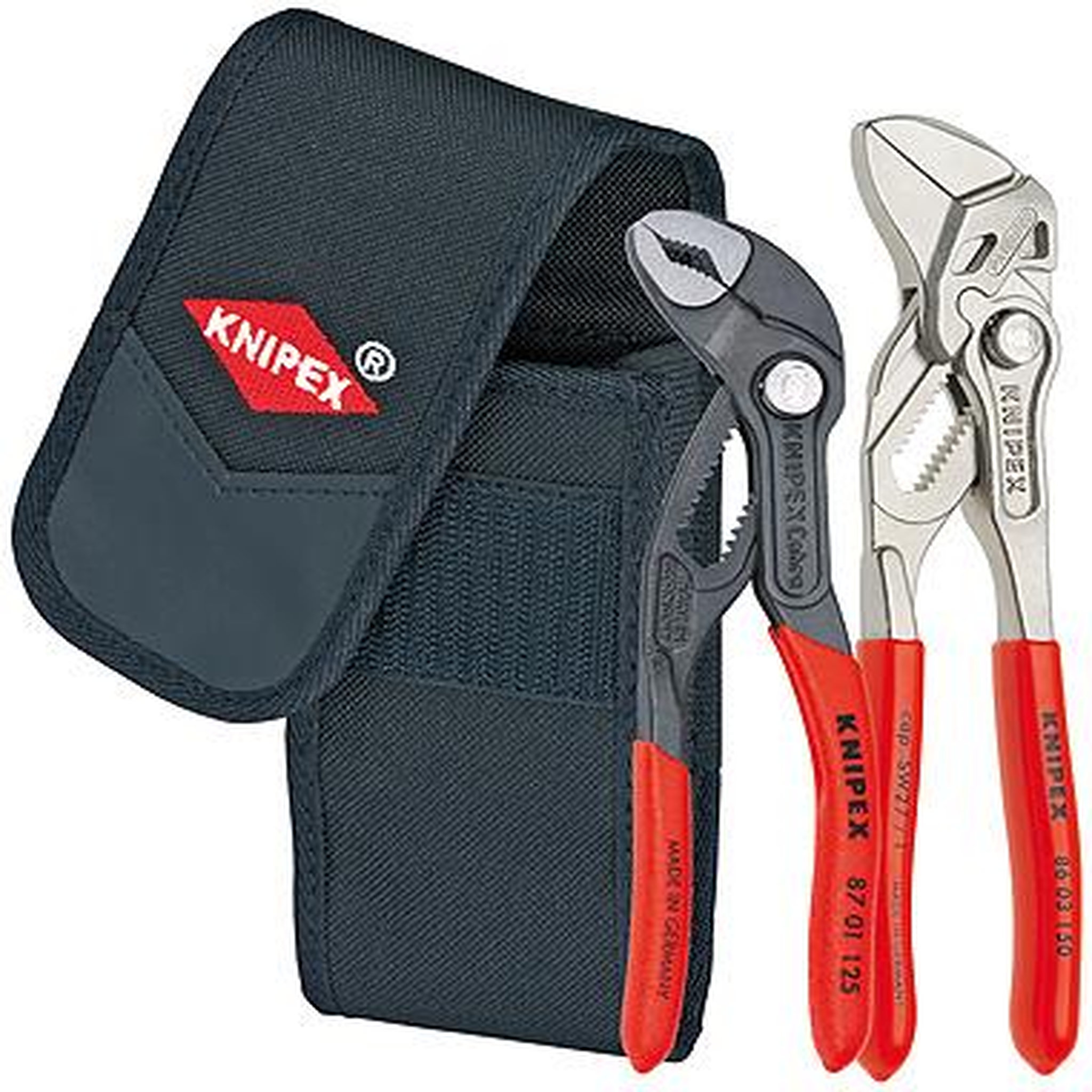 Knipex Jeu de 2 pinces multiprise avec étui