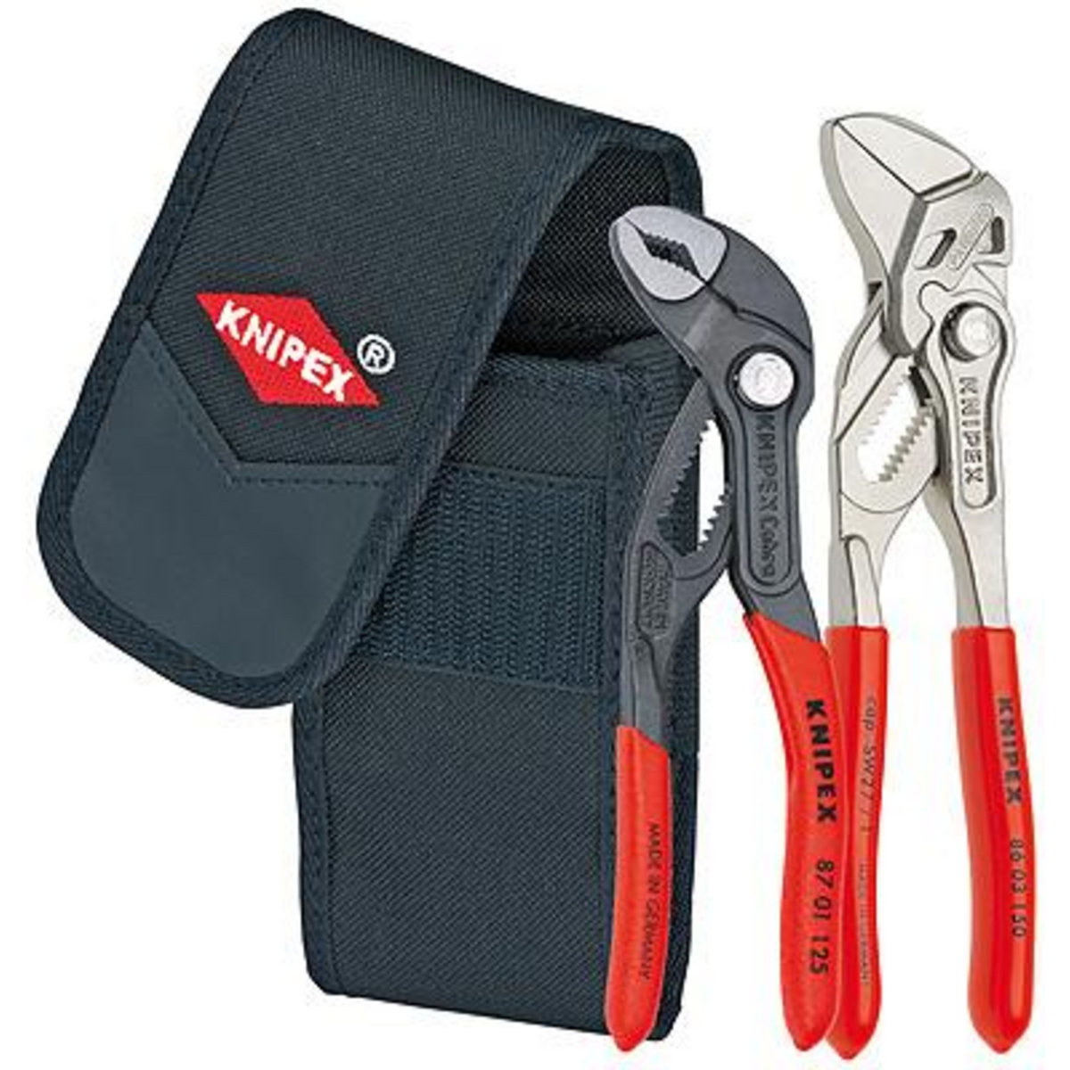 Knipex Jeu de 2 pinces multiprise avec étui
