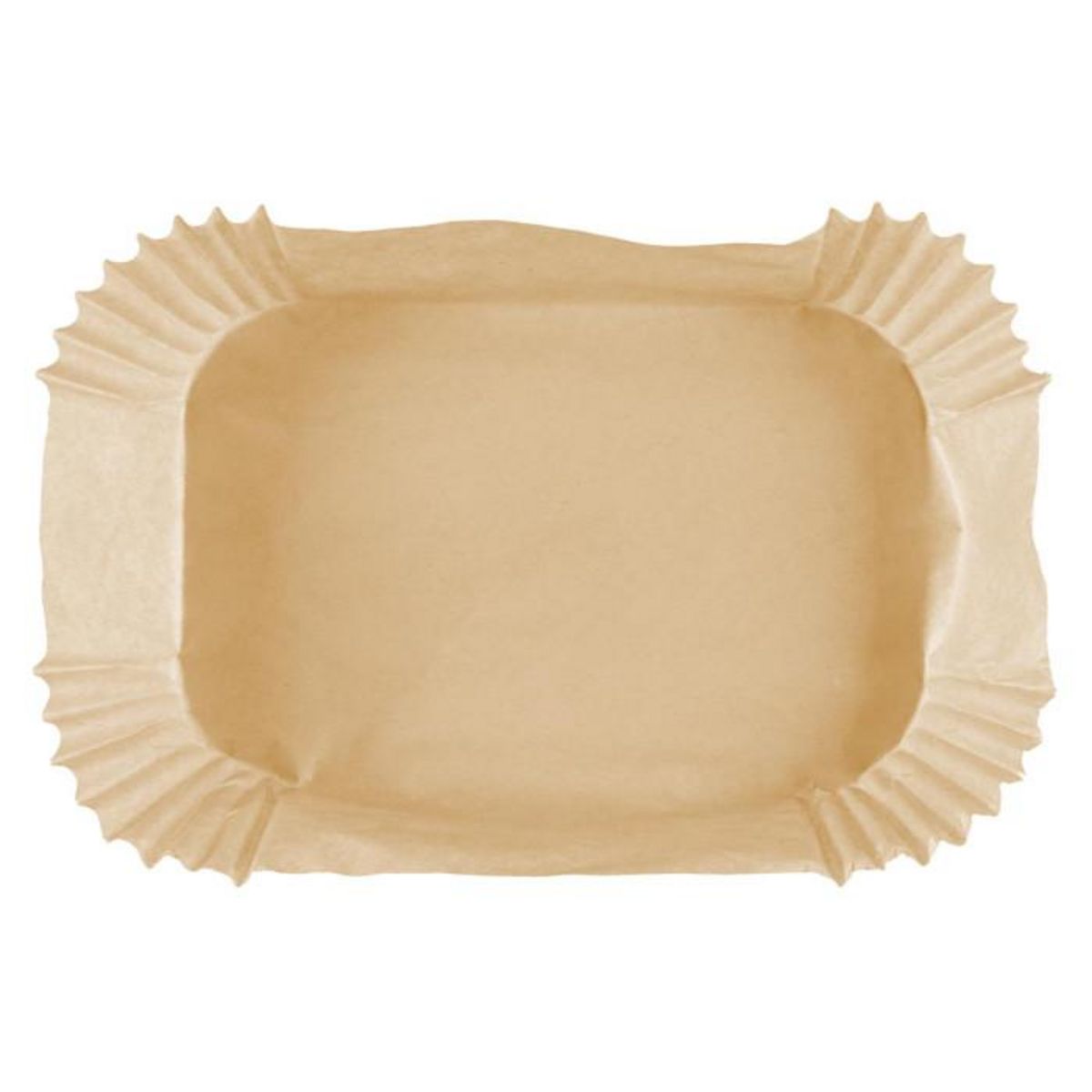 Paris Prix Lot de 50 Feuilles de Papier Cuisson  Friteuse à Air  20cm Marron