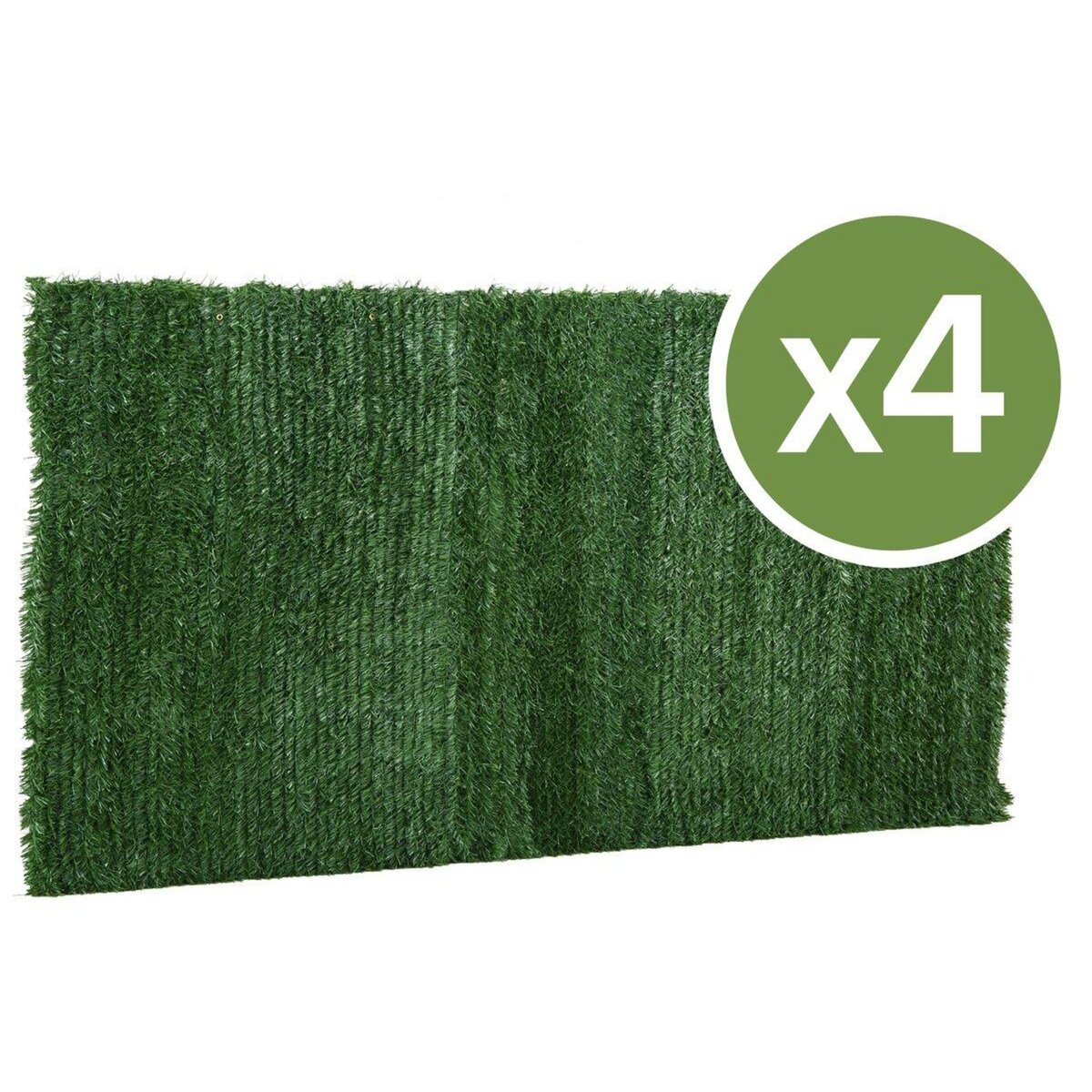 Habitat et Jardin Lot de 4 Haies artificielles - 150 x 300 cm