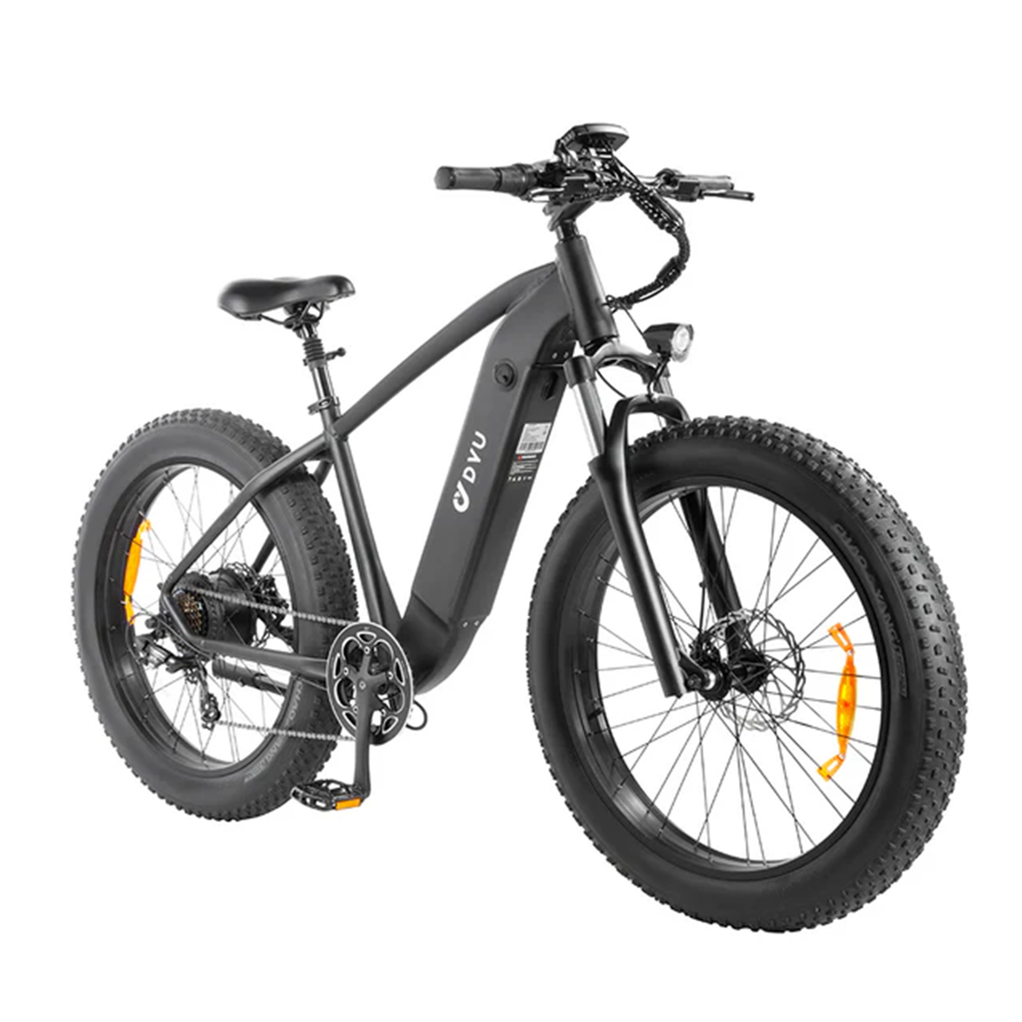 Voir la diapositive 4 : DYU VTT électrique DYU King 750 à gros pneus, 750 W, 48 V, 18 Ah, noir