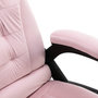 Voir la diapositive 5 : VIDAXL Chaise de bureau Rose Velours