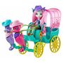 Voir la diapositive 1 : MATTEL Enchantimals - Poupée Sandella et la calèche des Hippocampes Style Western