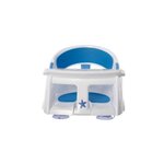 MARKET24 Transat - Anneau Siege de bain - DREAMBABY - Super confortable - Indicateur de détection de chaleur - 6 a 24 mois jusqu'a 13 kg - Blanc