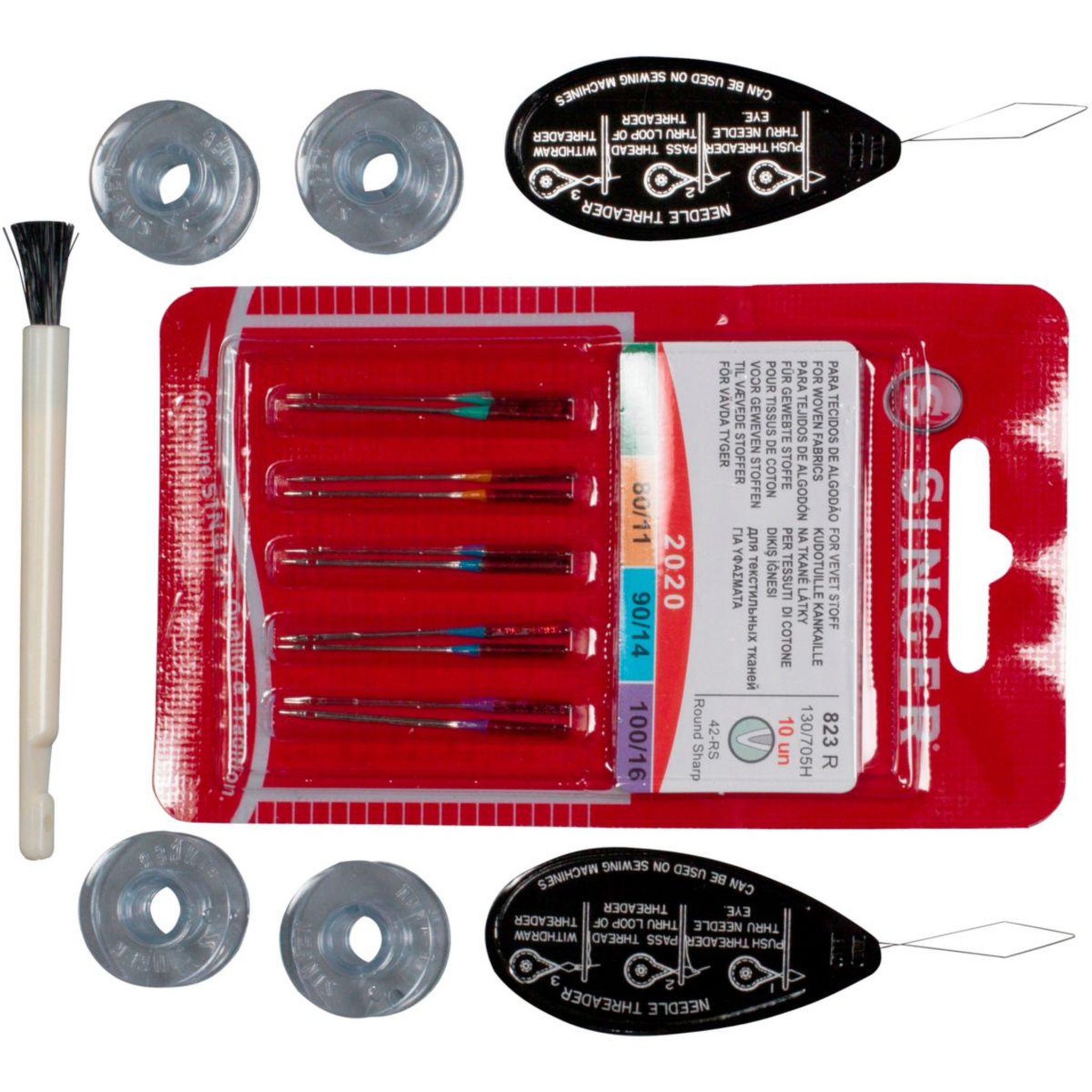 Voir la diapositive 2 : Singer Kit couture kit canettes/aiguilles