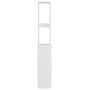 Voir la diapositive 5 : VIDAXL Armoire de salle de bain blanc 25x26,5x170 cm bois d'ingenierie