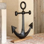 Voir la diapositive 2 : Paris Prix Ancre Déco sur Socle  Black Lombok  76cm Noir