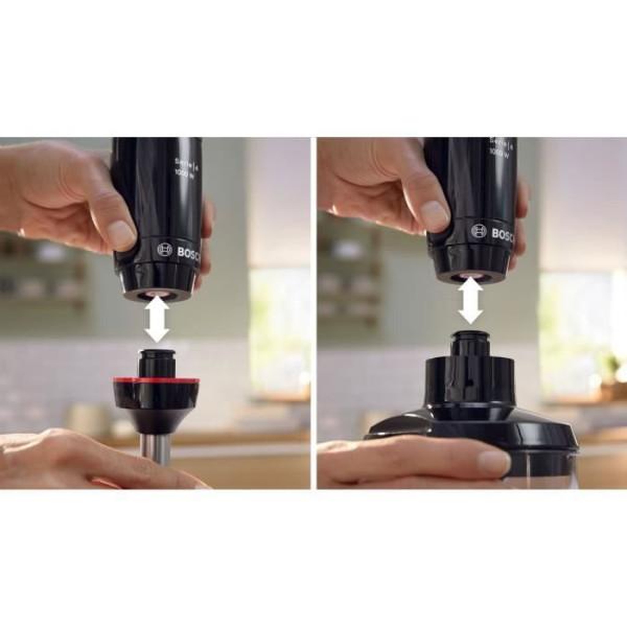 Voir la diapositive 6 : BOSCH Mixeur plongeant 1000w inox - msm4b621